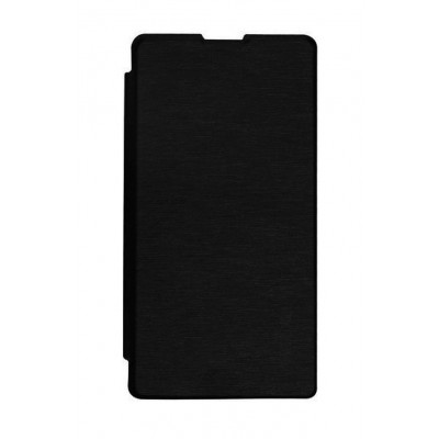 Flip Cover For Adcom Kitkat A54 Black By - Maxbhi.com