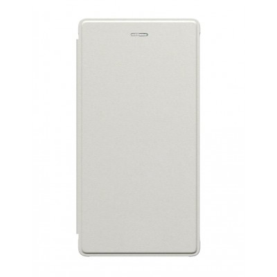Flip Cover For Adcom Kitkat A54 White By - Maxbhi.com