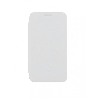 Flip Cover For Videocon Infinium Z40 Pro Lite White By - Maxbhi.com
