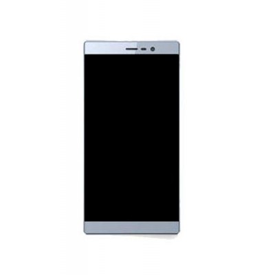 Lcd With Touch Screen For Cherry Mobile Zoom Silver By - Maxbhi.com