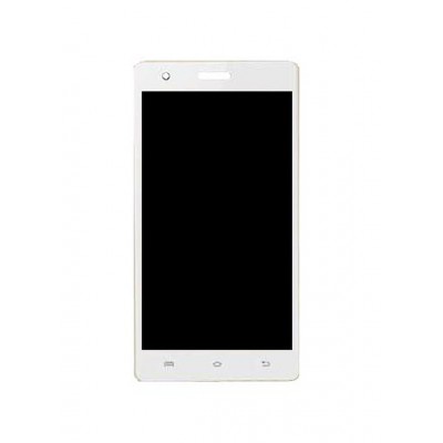 Lcd With Touch Screen For Intex Aqua 4.5 3g White By - Maxbhi.com