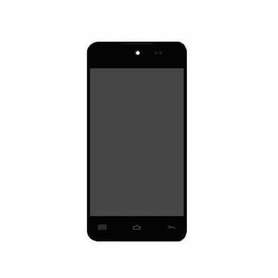 Lcd With Touch Screen For Blu Advance 4.0 L Black By - Maxbhi.com
