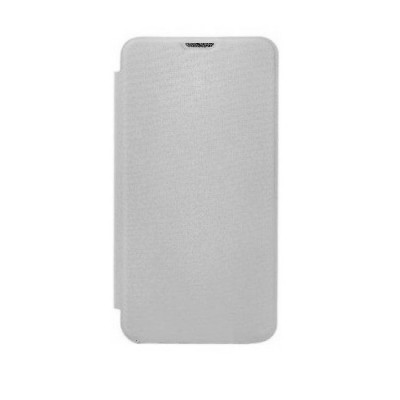 Flip Cover For Intex Aqua Strong 5.2 White By - Maxbhi.com