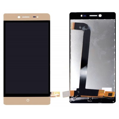 Lcd With Touch Screen For Intex Aqua Power M Gold By - Maxbhi Com