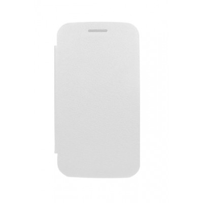 Flip Cover For Iball Andi 4.3a White By - Maxbhi.com