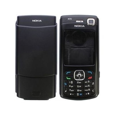 full body housing for nokia n70 black
