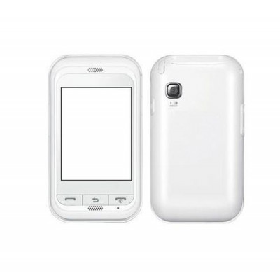 Full Body Housing For Samsung C3300k Champ White - Maxbhi Com