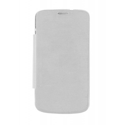 Flip Cover For Karbonn S18 White By - Maxbhi.com