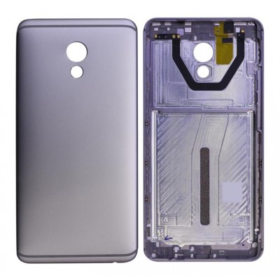 Back Panel Cover For Meizu Pro 6 Plus Grey - Maxbhi Com