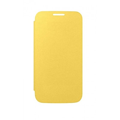Flip Cover For Maxx Msd7 Smarty Black Yellow By - Maxbhi.com