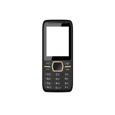 Full Body Housing For Ziox S337 Plus Black Gold - Maxbhi.com