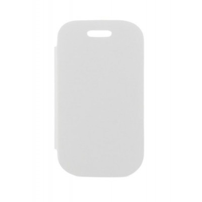 Flip Cover For Fly F350s White By - Maxbhi.com