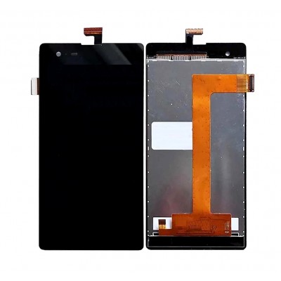 Lcd With Touch Screen For Infinix Hot 2 Red By - Maxbhi Com