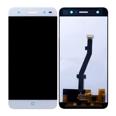 Lcd With Touch Screen For Zte Blade V7 Lite Silver By - Maxbhi Com