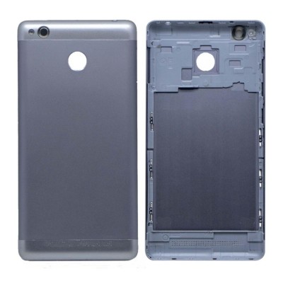 Back Panel Cover For Xiaomi Redmi 3s Prime Black - Maxbhi Com