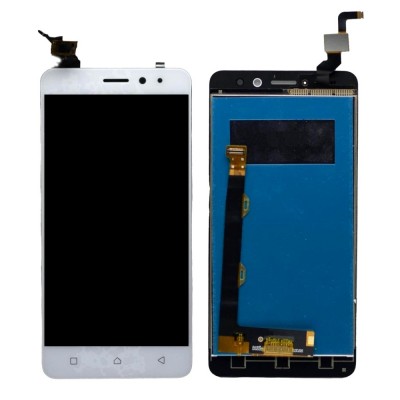 Lcd With Touch Screen For Lenovo K6 Power White By - Maxbhi Com