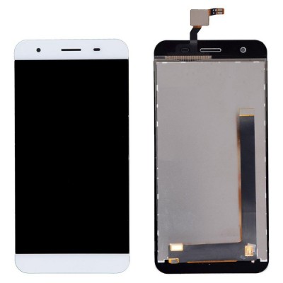Lcd With Touch Screen For Lyf Water 11 White By - Maxbhi Com