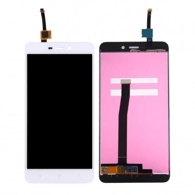 Lcd With Touch Screen For Xiaomi Redmi 4a White By - Maxbhi Com
