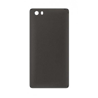 Back Panel Cover For Intex Aqua Lions 3g Black - Maxbhi.com