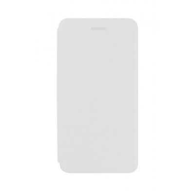 Flip Cover For Intex Aqua Ring White By - Maxbhi.com