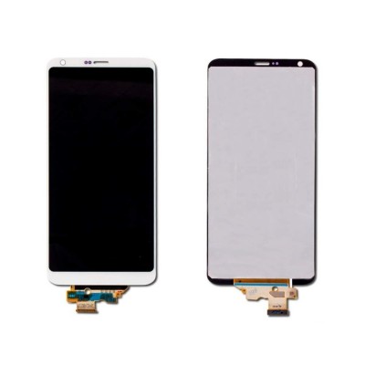 Lcd With Touch Screen For Lg G6 White By - Maxbhi Com
