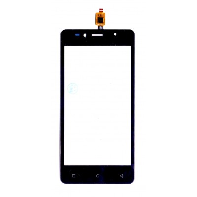 Touch Screen Digitizer For Intex Aqua Shine 4g Black By - Maxbhi Com