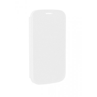 Flip Cover For Micromax Bolt D304 White By - Maxbhi.com