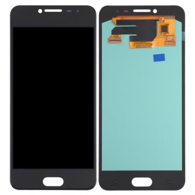 Lcd With Touch Screen For Samsung Galaxy C5 Black By - Maxbhi Com