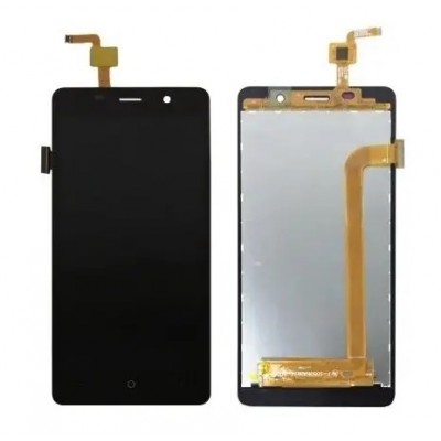 Lcd With Touch Screen For Leagoo M5 Black By - Maxbhi Com