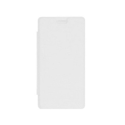 Flip Cover For Videocon Krypton2 V50gi White By - Maxbhi.com