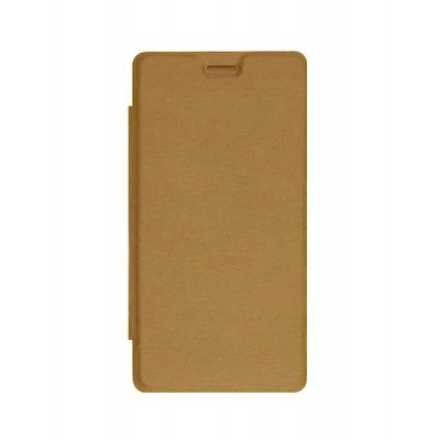Flip Cover For Intex Aqua Amaze Plus Gold By - Maxbhi.com