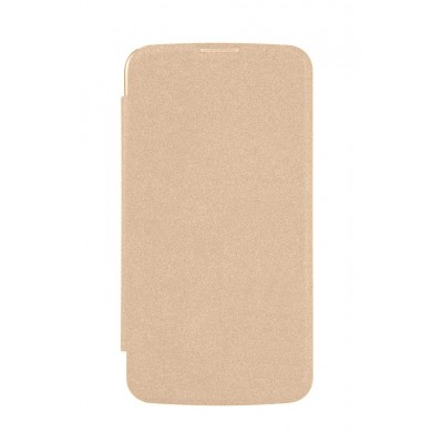 Flip Cover For Ziox Quiq Aura 4g Champagne By - Maxbhi.com