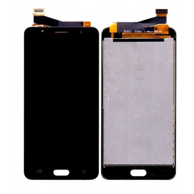 Lcd With Touch Screen For Samsung Galaxy J7 Max Black By - Maxbhi Com