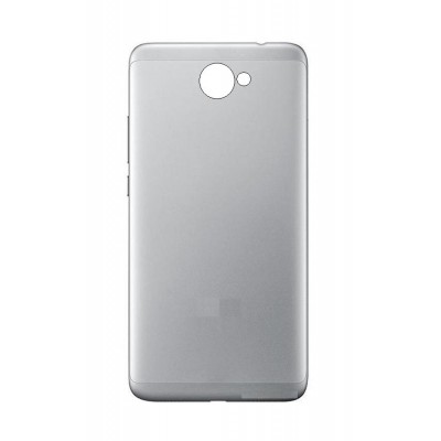 Back Panel Cover For Huawei Y7 Silver - Maxbhi.com