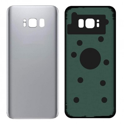 Back Panel Cover For Samsung Galaxy S8 Plus Silver - Maxbhi Com