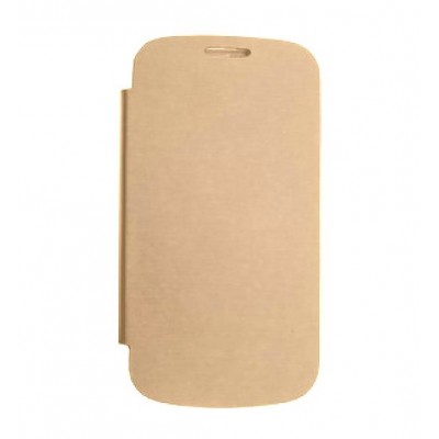 Flip Cover For Karbonn A40 Indian Champagne By - Maxbhi.com
