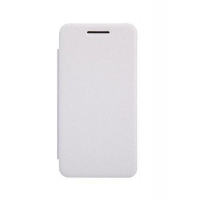 Flip Cover For Intex Aqua Zenith White By - Maxbhi.com