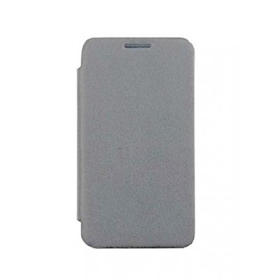 Flip Cover For Jivi Prime P390 Grey By - Maxbhi.com