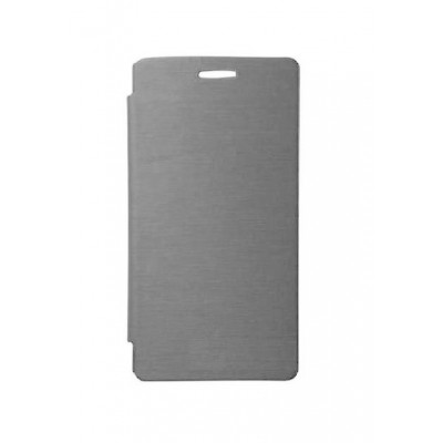 Flip Cover For Sony Xperia Xz1 Silver By - Maxbhi.com