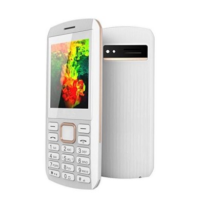 Back Panel Cover For Aqua Mobile Glamour White - Maxbhi.com