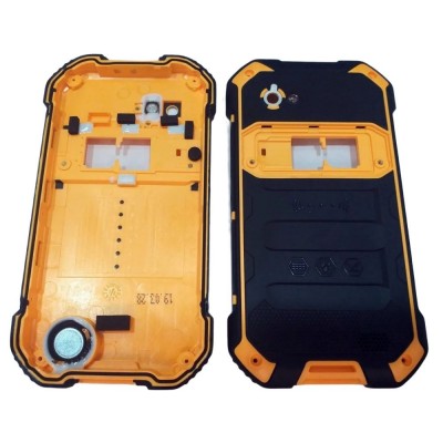 Back Panel Cover For Blackview Bv6000 Yellow - Maxbhi Com