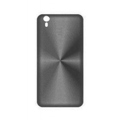 Back Panel Cover For Intex Aqua Prime 4g Black - Maxbhi.com