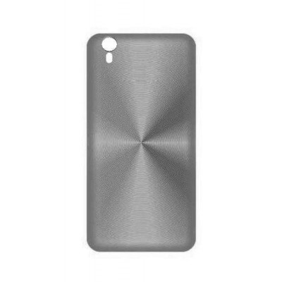 Back Panel Cover For Intex Aqua Prime 4g Grey - Maxbhi.com