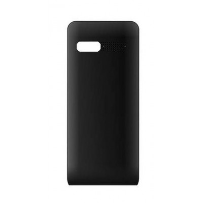 Back Panel Cover For Intex Turbo Selfie 18 Black - Maxbhi.com