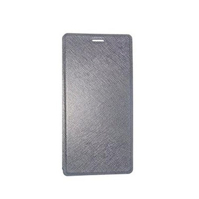 Flip Cover For Lava A97 2gb Ram Grey By - Maxbhi.com