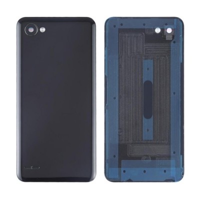 Back Panel Cover For Lg Q6 Black - Maxbhi Com