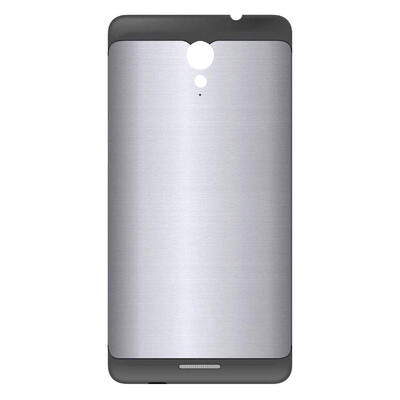 Back Panel Cover For Micromax Vdeo 3 Q4202 Grey - Maxbhi Com