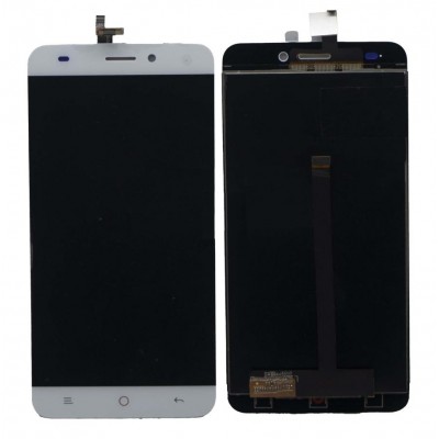 Lcd With Touch Screen For Lyf Water 7s White By - Maxbhi Com