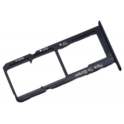 Sim Card Holder Tray For Lenovo K8 Plus Black - Maxbhi Com