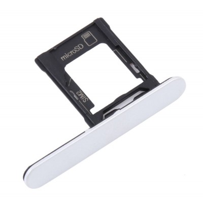 Sim Card Holder Tray For Sony Xperia Xz1 Compact White - Maxbhi Com